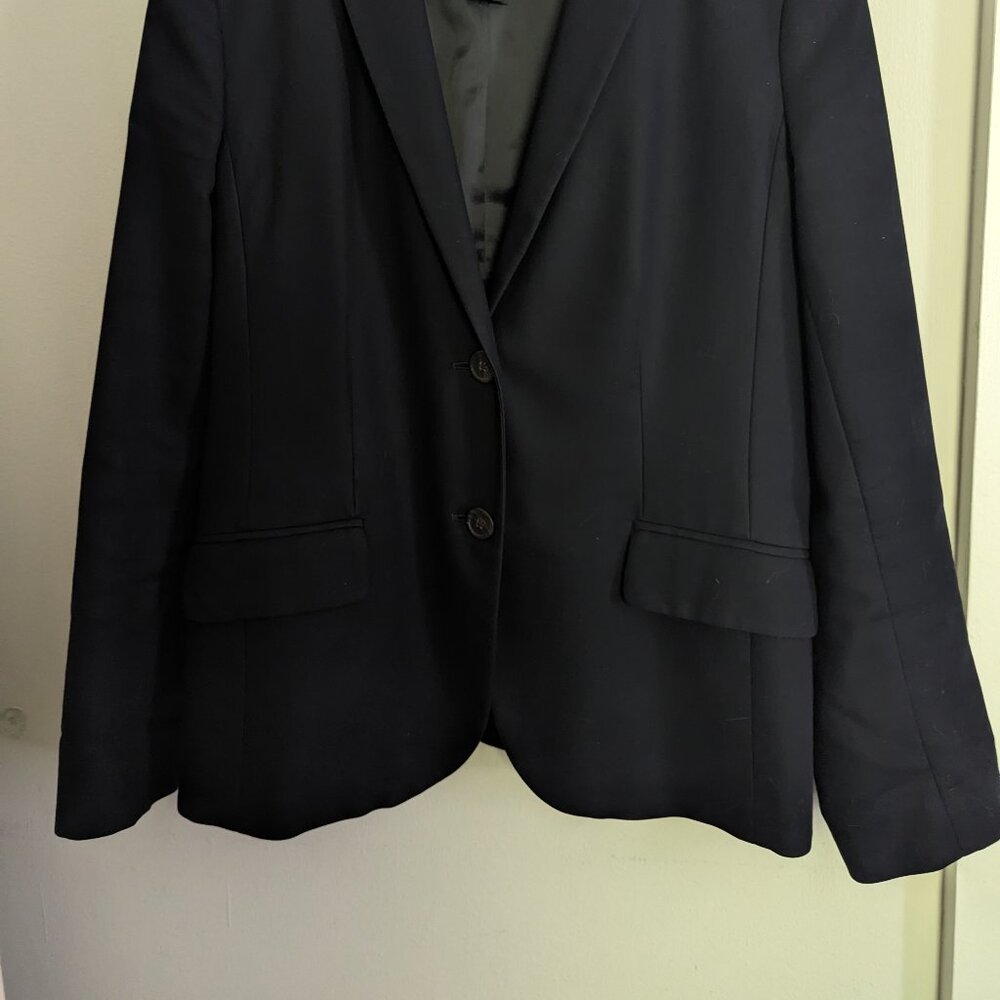 J. Crew Navy Two-Button Timeless Classic Blazer - image 4